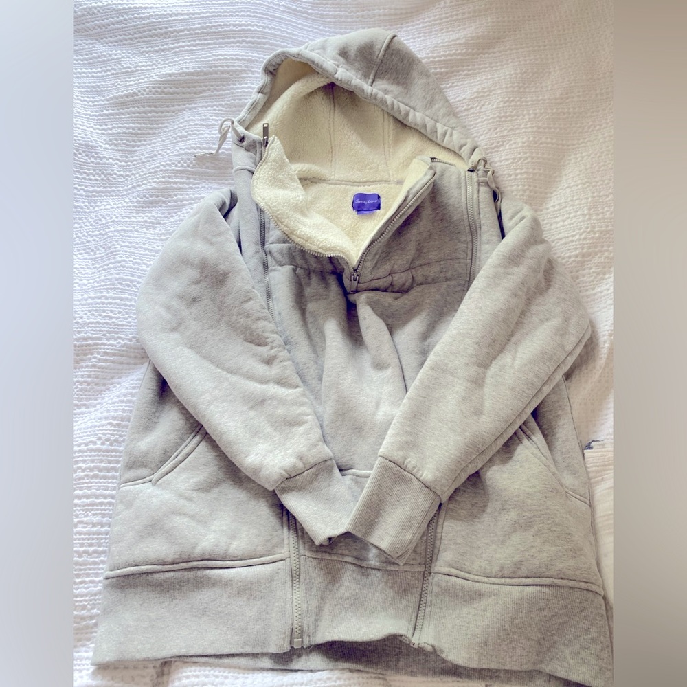 3-in-1 Maternity and Babywearing hoodie